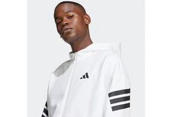 adidas Sportswear Sportsweatjacke FI 3S Weiß/Creme