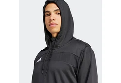 adidas Performance Kapuzensweatshirt TIRO ES SW HD Dunkelgrau/Schwarz/Hellgrau/Grau
