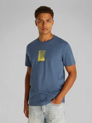 Calvin Klein Jeans T-Shirt Dunkelblau/Blau/Grau/Hellblau