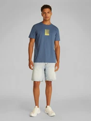 Calvin Klein Jeans T-Shirt Dunkelblau/Blau/Grau/Hellblau