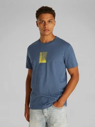 T-Shirt BRUSH STROKE GRAPHIC TEE mit Logodruck