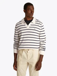 Polokragenpullover ESSENTIAL COTTON LS JONNY COLLAR