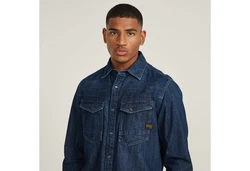 G-STAR Jeanshemd Dakota Slim Blau/Dunkelblau/Hellblau