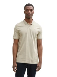 TOM TAILOR Denim Poloshirt Khaki/Beige