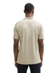 TOM TAILOR Denim Poloshirt Khaki/Beige