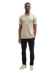 TOM TAILOR Denim Poloshirt Khaki/Beige