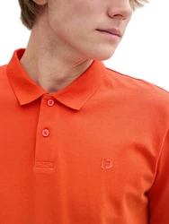 TOM TAILOR Denim Poloshirt Orange