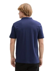 TOM TAILOR Denim Poloshirt Dunkelblau/Blau/Hellblau