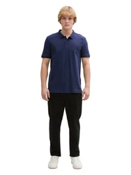 TOM TAILOR Denim Poloshirt Dunkelblau/Blau/Hellblau