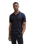 TOM TAILOR Denim Poloshirt Dunkelblau/Hellblau/Blau/Schwarz TOM TAILOR Denim Poloshirt Dunkelblau/Hellblau/Blau/Schwarz