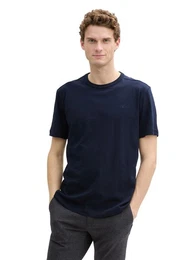 T-Shirt mit Logo Stickerei
