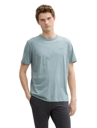 T-Shirt mit Logo Stickerei