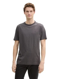 T-Shirt mit Logo Stickerei