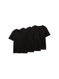 T-Shirt (Packung, 4-tlg) in 4er Packung