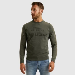 Sweatshirt mit Logo Schriftzug
