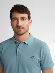 Petrol Industries Poloshirt 'Dolphin' Blau/Grün/Hellblau/Türkis