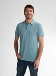 Petrol Industries Poloshirt 'Dolphin' Blau/Grün/Hellblau/Türkis