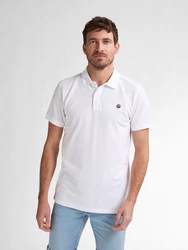 Petrol Industries Poloshirt 'Dolphin' Weiß/Creme