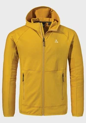 Schöffel Fleecejacke Hiking Fleece Hoody Style Cascata MNS Gelb