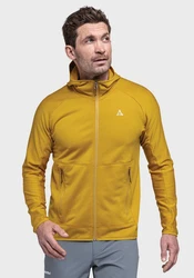 Schöffel Fleecejacke Hiking Fleece Hoody Style Cascata MNS Gelb
