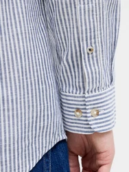 JACK & JONES Hemd 'JJESummer' Grau/Blau/Hellblau