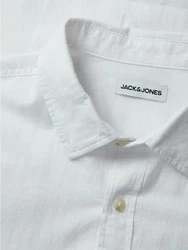 JACK & JONES Hemd 'JJESummer' weiß