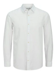 Langarmhemd JJESUMMER SHIRT LS SN mit Hemdkragen