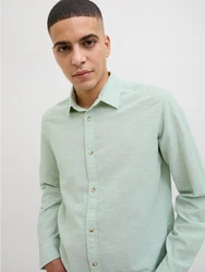 JACK & JONES Hemd 'JJESummer' Grün/Hellgrün/Türkis