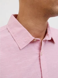 JACK & JONES Hemd 'JJESummer' Rosa/Rot
