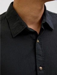 JACK & JONES Hemd 'JJESummer' Schwarz