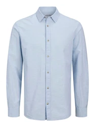 JACK & JONES Hemd 'JJESummer' Hellblau/Blau