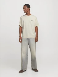 JACK & JONES T-Shirt JORISLINGTON Khaki/Beige