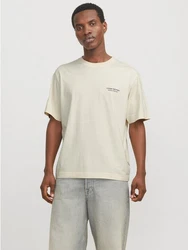 JACK & JONES T-Shirt JORISLINGTON Khaki/Beige