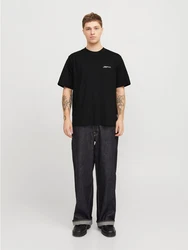 JACK & JONES T-Shirt JORISLINGTON Schwarz