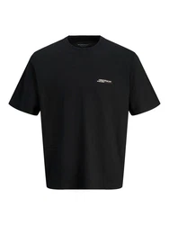 JACK & JONES T-Shirt JORISLINGTON Schwarz