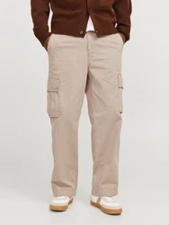 Jack & Jones Cargohose JPSTBILL ATLAS CARGO PANTS NOOS Khaki/Beige