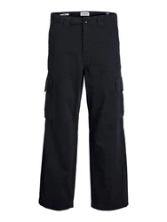 Jack & Jones Cargohose JPSTBILL ATLAS CARGO PANTS NOOS Dunkelblau/Blau/Grau