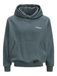 JACK & JONES Sweatshirt JORISLINGTON Dunkelblau/Grau/Dunkelgrau/Blau/Hellgrau