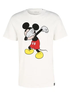 Recovered T-Shirt Disney Mickey Mouse Design Recovered T-Shirt Disney Mickey Mouse Design
