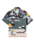 Element Kurzarmhemd Resort Blau/Mischfarben/Grau/Beige/Schwarz