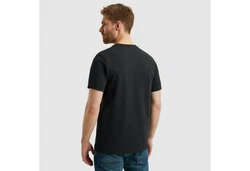 PME LEGEND Rundhalsshirt mit Logoprint Dunkelgrün/Braun/Khaki/Schwarz/Gelb