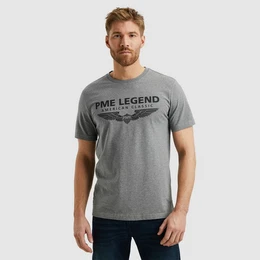 Rundhalsshirt mit Logoprint