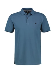 LERROS Poloshirt Blau/Dunkelblau/Grau/Hellblau