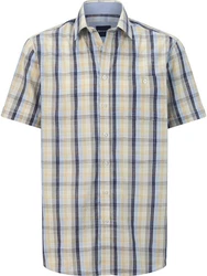Babista Kurzarmhemd NAVOR Beige/Blau/Braun/Khaki/Gelb