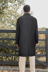 Next Funktionsmantel Trenchcoat Schwarz/Grau