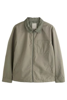 Next Blouson Wasserabweisende Jacke mit Cordkragen (1-St)