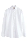 Next Langarmhemd Signature Strukturiertes Slim Fit Hemd Canclini Weiß