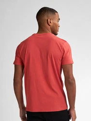 Petrol Industries Rundhalsshirt mit Logo Rot/Orange