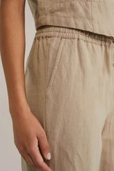 WE Fashion Anzughose Beige/Khaki/Braun