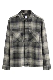 Hemdjacke Hemdjacke aus 100% Baumwolle mit Navajomuster (1-St)